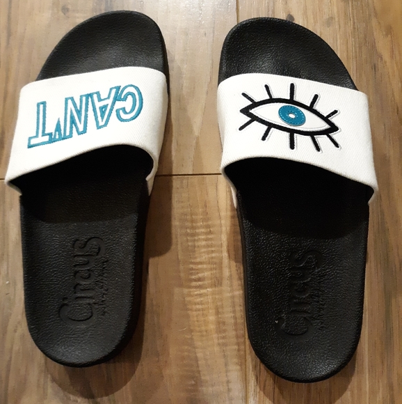 Sam Edelman Men's Eye Can't Slides. Size 6.50 - Picture 7 of 8